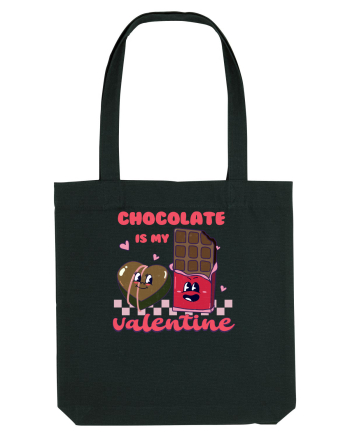 retro chic de Ziua Îndrăgostiților - Chocolate is my valentine Black