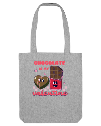 retro chic de Ziua Îndrăgostiților - Chocolate is my valentine Heather Grey
