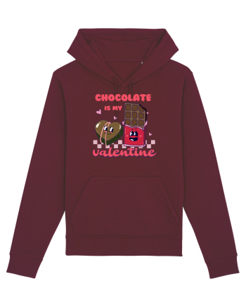 retro chic de Ziua Îndrăgostiților - Chocolate is my valentine Burgundy