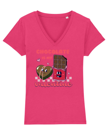 retro chic de Ziua Îndrăgostiților - Chocolate is my valentine Raspberry