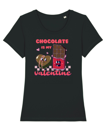 retro chic de Ziua Îndrăgostiților - Chocolate is my valentine Black