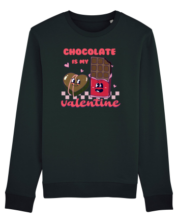 retro chic de Ziua Îndrăgostiților - Chocolate is my valentine Black