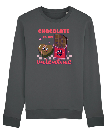 retro chic de Ziua Îndrăgostiților - Chocolate is my valentine Anthracite