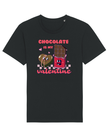 retro chic de Ziua Îndrăgostiților - Chocolate is my valentine Black