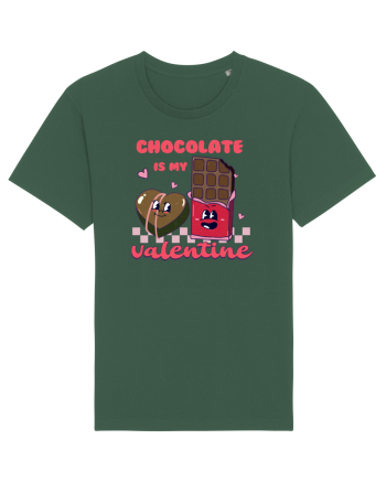 retro chic de Ziua Îndrăgostiților - Chocolate is my valentine Bottle Green