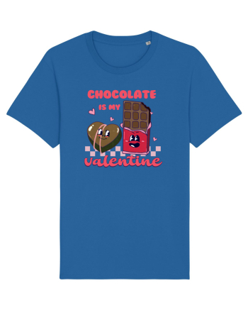 retro chic de Ziua Îndrăgostiților - Chocolate is my valentine Royal Blue