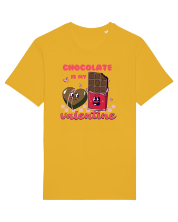 retro chic de Ziua Îndrăgostiților - Chocolate is my valentine Spectra Yellow