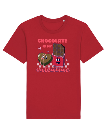 retro chic de Ziua Îndrăgostiților - Chocolate is my valentine Red