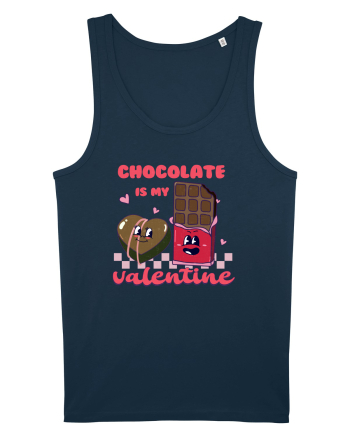 retro chic de Ziua Îndrăgostiților - Chocolate is my valentine Navy