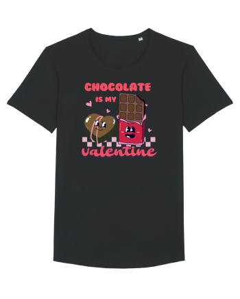 retro chic de Ziua Îndrăgostiților - Chocolate is my valentine Black