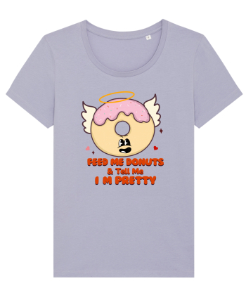 retro chic de Ziua Îndrăgostiților - Feed me donuts and tell me I am pretty Lavender