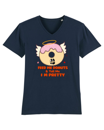 retro chic de Ziua Îndrăgostiților - Feed me donuts and tell me I am pretty French Navy