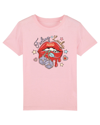 retro chic de Ziua Îndrăgostiților - Feeling Lucky Cotton Pink