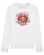 retro chic de Ziua Îndrăgostiților - Feeling Lucky Bluză mânecă lungă Unisex Rise