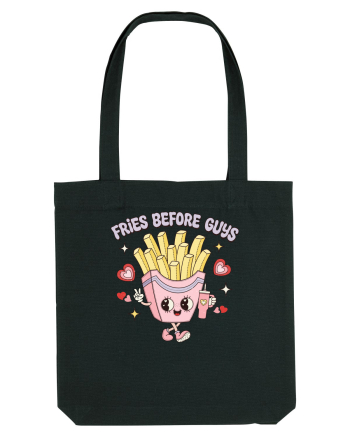 retro chic de Ziua Îndrăgostiților - Fries Before Guys Black