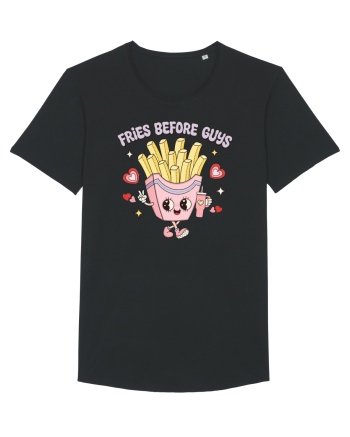 retro chic de Ziua Îndrăgostiților - Fries Before Guys Black