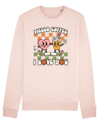 retro chic de Ziua Îndrăgostiților - Hello Coffee, I love you Candy Pink