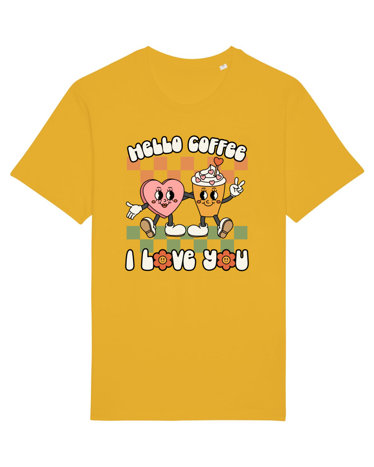 Tricou mânecă scurtă Unisex Rocker Spectra Yellow