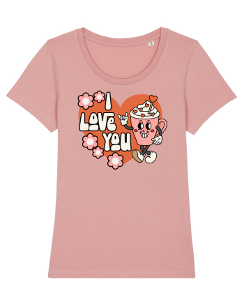 retro chic de Ziua Îndrăgostiților - I Love You Canyon Pink