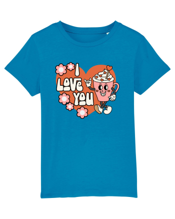 retro chic de Ziua Îndrăgostiților - I Love You Azur