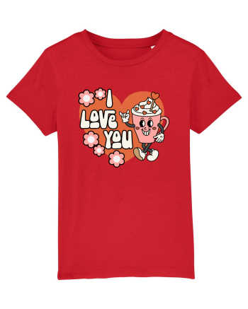 retro chic de Ziua Îndrăgostiților - I Love You Red