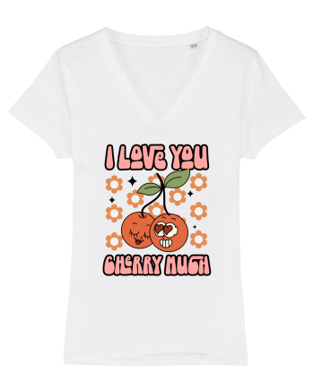 retro chic de Ziua Îndrăgostiților - I love You Cherry Much White