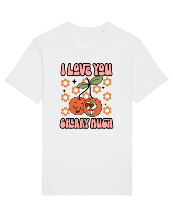 retro chic de Ziua Îndrăgostiților - I love You Cherry Much White