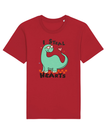 retro chic de Ziua Îndrăgostiților - I steal hearts Red