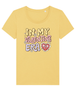 retro chic de Ziua Îndrăgostiților - In My Valentine Era Tricou mânecă scurtă guler larg fitted Damă Expresser