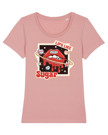 retro chic de Ziua Îndrăgostiților - Lips like sugar Canyon Pink