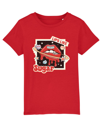 retro chic de Ziua Îndrăgostiților - Lips like sugar Red
