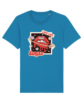 retro chic de Ziua Îndrăgostiților - Lips like sugar Azur