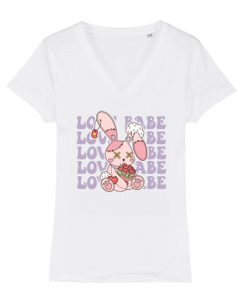 retro chic de Ziua Îndrăgostiților - Love Babe White