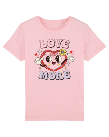 retro chic de Ziua Îndrăgostiților - Love More Cotton Pink