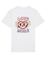 retro chic de Ziua Îndrăgostiților - Love More Tricou mânecă scurtă Unisex Rocker