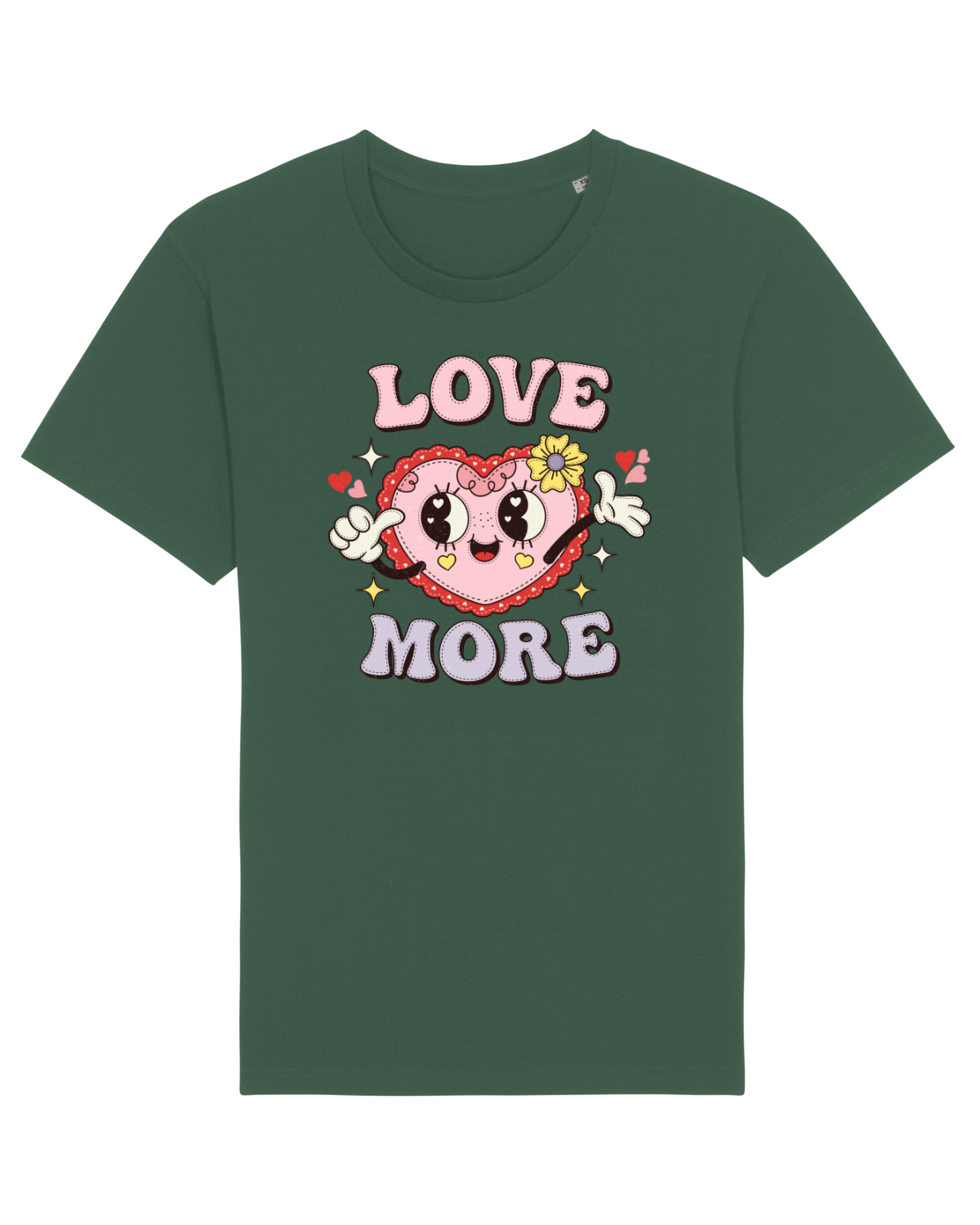 Tricou mânecă scurtă Unisex Rocker Bottle Green