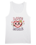 retro chic de Ziua Îndrăgostiților - Love More Maiou Bărbat Runs