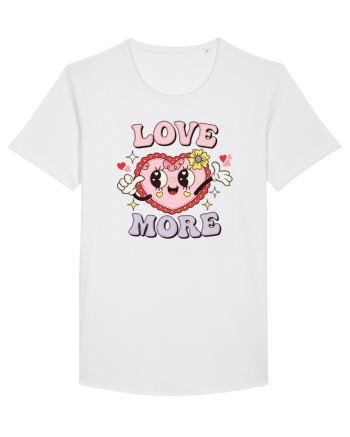 retro chic de Ziua Îndrăgostiților - Love More White