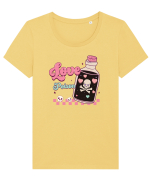 retro chic de Ziua Îndrăgostiților - Love poison Tricou mânecă scurtă guler larg fitted Damă Expresser