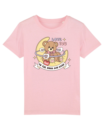 retro chic de Ziua Îndrăgostiților - Love You To The Moon And Back Cotton Pink
