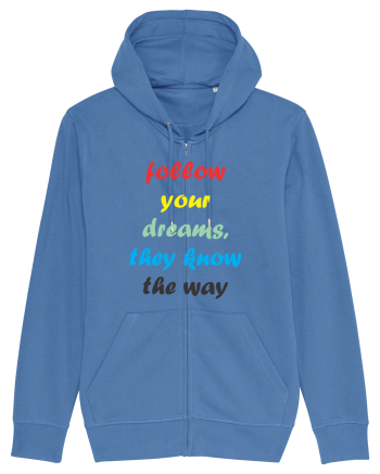 follow Bright Blue