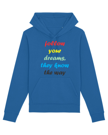 follow Royal Blue