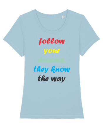 follow Sky Blue
