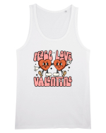 retro chic de Ziua Îndrăgostiților - Peace Love Valentine Maiou Bărbat Runs
