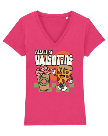 retro chic de Ziua Îndrăgostiților - Pizza Is My Valentine Raspberry