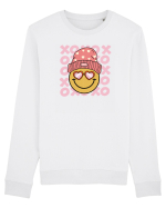 retro chic de Ziua Îndrăgostiților - Smile when in love Bluză mânecă lungă Unisex Rise