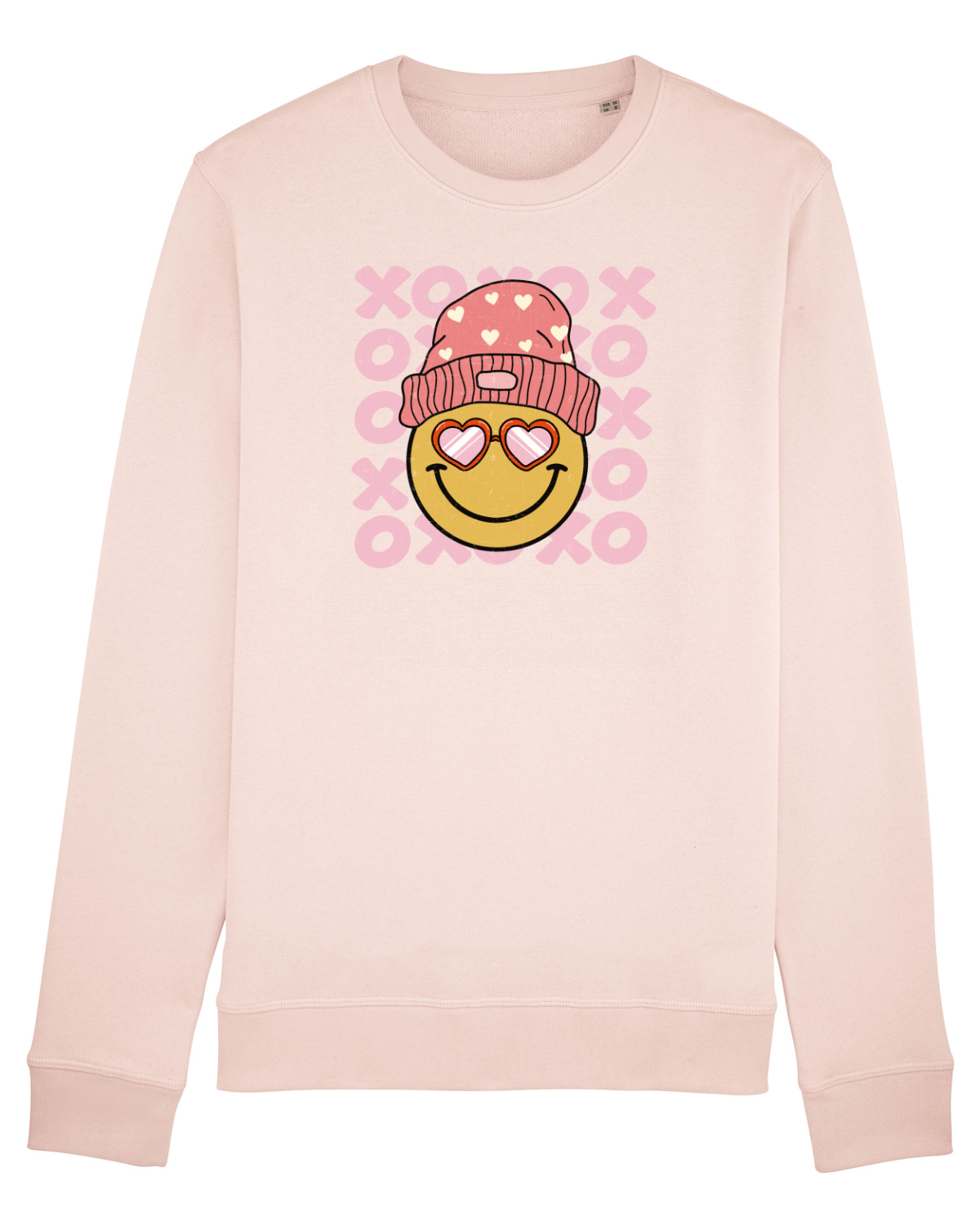 Bluză mânecă lungă Unisex Rise Candy Pink
