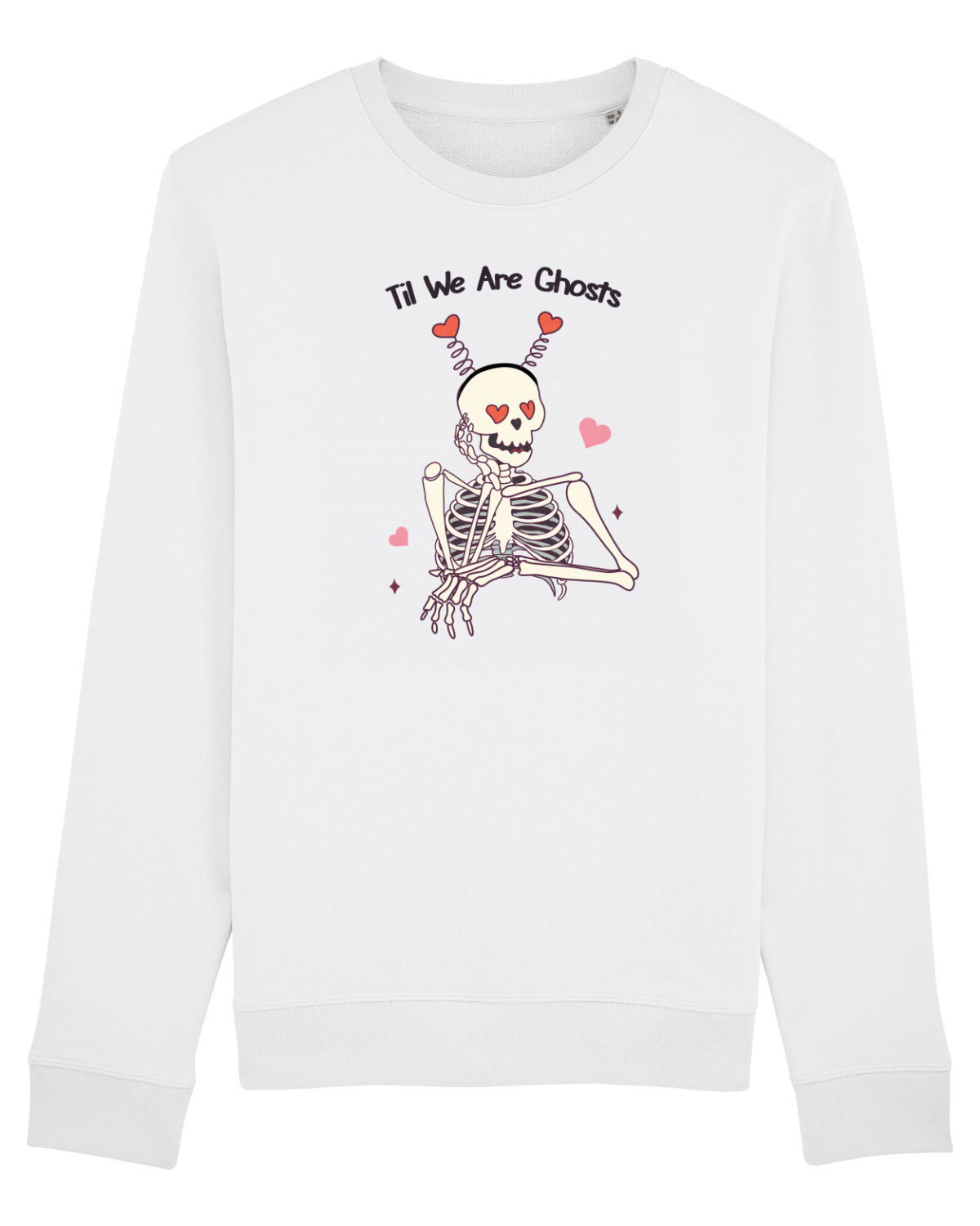 Bluză mânecă lungă Unisex Rise White