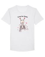 retro chic de Ziua Îndrăgostiților - Till we are ghosts Tricou mânecă scurtă guler larg Bărbat Skater