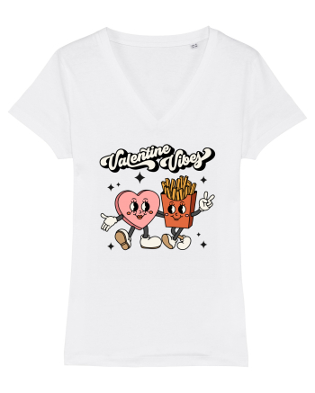 retro chic de Ziua Îndrăgostiților - Valentine Vibes White